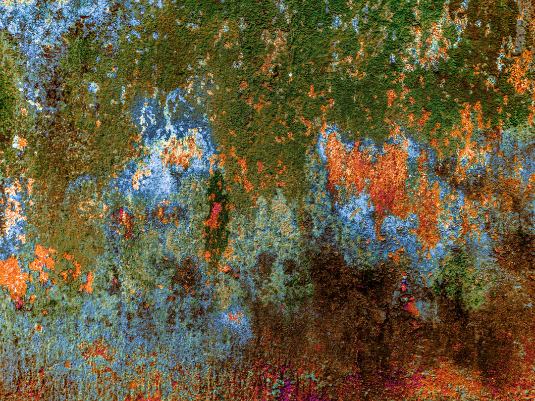Chromatic Rupture — Resurface Series fine art print by Mohith Rai Srivastav
